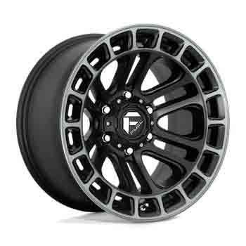 FUEL FUEL D720 HEATER MATTE BLACK DOUBLE DARK TINT MACHINED MATTE BLACK DOUBLE DARK TINT MACHINED