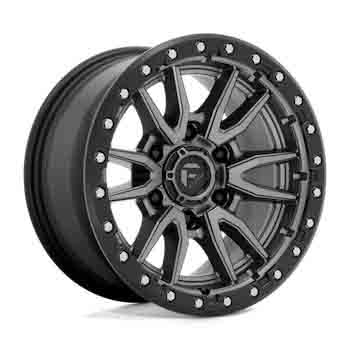 FUEL FUEL D680 REBEL MATTE GUNMETAL BLACK BEAD RING MATTE GUNMETAL BLACK BEAD RING