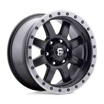 FUEL FUEL D551 TROPHY MATTE BLACK GUNMETAL RING MATTE BLACK GUNMETAL RING