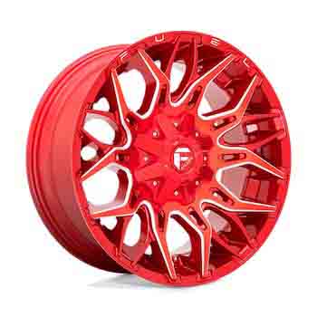 FUEL FUEL D771 TWITCH CANDY RED MILLED CANDY RED MILLED