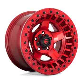 FUEL FUEL D117 WARP BEADLOCK CANDY RED CANDY RED