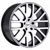 Image of TSW DONINGTON GUNMETAL MIRROR CUT wheel