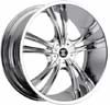 Image of 2 CRAVE No2 CHROME wheel