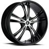 Image of 2 CRAVE No2 BLACK MACHINED wheel