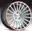 Image of MONO LEGGERA SINGOLO CHROME wheel