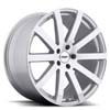Image of TSW BROOKLANDS SILVER MIRROR-CUT wheel