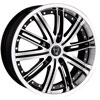 Image of TORO 9031 BLACK MACHINED STRIPE wheel