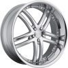 Image of CONCEPT ONE RS-55 SILVER MACHINED wheel