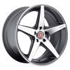 Image of BAVARIA BC5 CONCAVE CHARCOAL MACHINED wheel