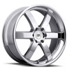 Image of BLACK RHINO PONDORA CHROME wheel