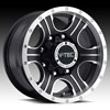 Image of VISION OFFROAD ASSASSIN MATTE BLACK MACHINED wheel