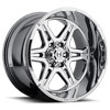 Image of HOSTILE HAVOC 6 SPOKE CHROME wheel
