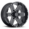 Image of HOSTILE MOAB 6 SPOKE MATTE BLACK MACHINED wheel