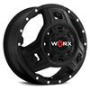Image of WORX 801 TRIAD DUALLY BLACK wheel
