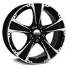 Image of XXR 008 BLACK MACHINED wheel