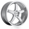 Image of ADVANTI RACING A2 TRAKTION SILVER wheel