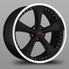 Image of BRAVADO AMERICANA II MATTE BLACK wheel