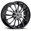 Image of VCT MANCINI BLACK MACHINED SUV wheel