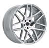 Image of RSR R702 SILVER MACHINED wheel