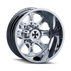 Image of CALIOFFROAD BRUTAL DUALLY BLACK FRONT wheel