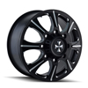 Image of CALIOFFROAD BRUTAL DUALLY BLACK REAR wheel