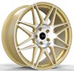 Image of ADVANTI RACING CLASSE GOLD MACHINE FACE wheel