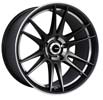 Image of ADVANTI RACING OPTIMO MATTE BLACK MACHINED LIP wheel