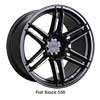 XXR 558 FLAT BLACK