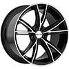Image of SOTHIS SC100 GLOSS BLACK MACHINED wheel