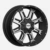 Image of ZENAS OFFROAD Z8 MATTE BLACK MACHINE wheel