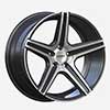 Image of ZENAS Z6  BLACK MACHINED wheel
