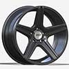 Image of ZENAS Z6  SATIN BLACK wheel