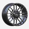 Image of ZENAS OFFROAD Z7 BLACK MACHINE wheel