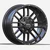 Image of ZENAS OFFROAD Z7 SATIN BLACK  wheel