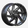 Image of ZENAS OFFROAD Z12 MILLED BLACK  wheel