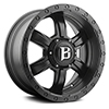 Image of BALLISTIC 962 SLAYER FLAT BLACK wheel