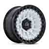 Image of BLACK RHINO BARRAGE GLOSS WHITE ON MATTE BLACK wheel