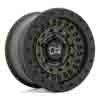 Image of BLACK RHINO BARRICADE OLIVE DRAB GREEN BLACK RING wheel