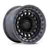 Image of BLACK RHINO BR014 SAHARA MATTE BLACK GUNMETAL LIP wheel