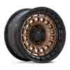 Image of BLACK RHINO BR014 SAHARA MATTE BRONZE GLOSS BLACK LIP wheel