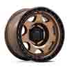 Image of BLACK RHINO BR018 VOYAGER MATTE BRONZE MATTE BLACK LIP wheel