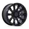 Image of BLACK RHINO BR020 DIAMONDBACK MATTE BLACK wheel