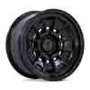 Image of BLACK RHINO BR021 MONDO MATTE BLACK GLOSS BLACK LIP wheel