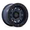 Image of BLACK RHINO BR023 XPLORER METALLIC BLUE MATTE BLACK LIP wheel