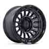 Image of BLACK RHINO BR025 RIVAL MATTE GUNMETAL MATTE BLACK LIP wheel
