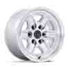 Image of BLACK RHINO BR032 ECHO GLOSS SILVER MACHINED FACE wheel