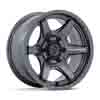 Image of BLACK RHINO BR035 KUMA GLOSS GUNMETAL wheel
