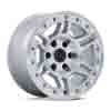 Image of BLACK RHINO BR039 VANGUARD GLOSS SILVER MACHINED FACE wheel