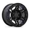 Image of BLACK RHINO BR039 VANGUARD MATTE BLACK wheel