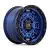 Image of BLACK RHINO LEGION COBALT BLUE BLACK LIP wheel